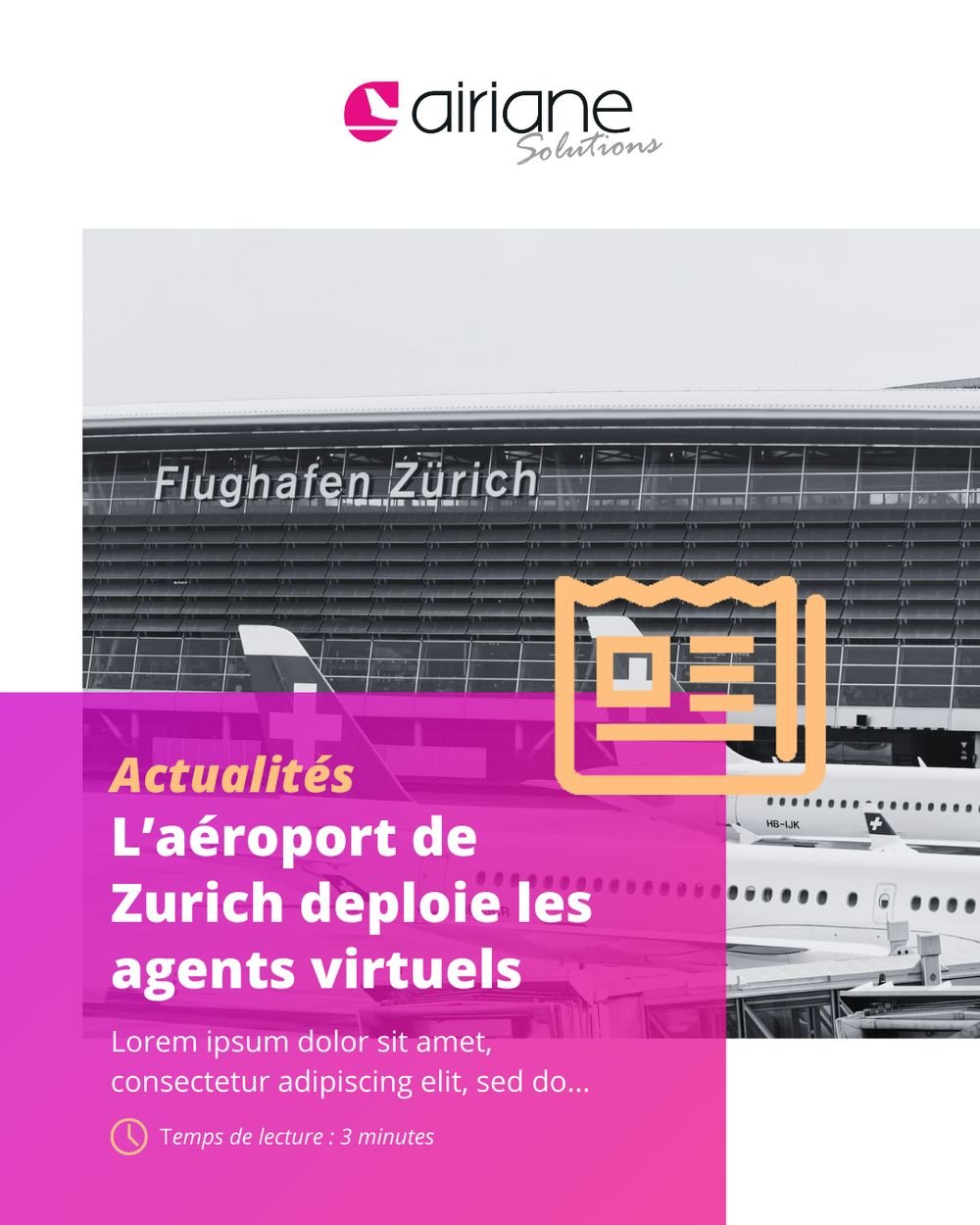 Gabarit de publication « Actualités »