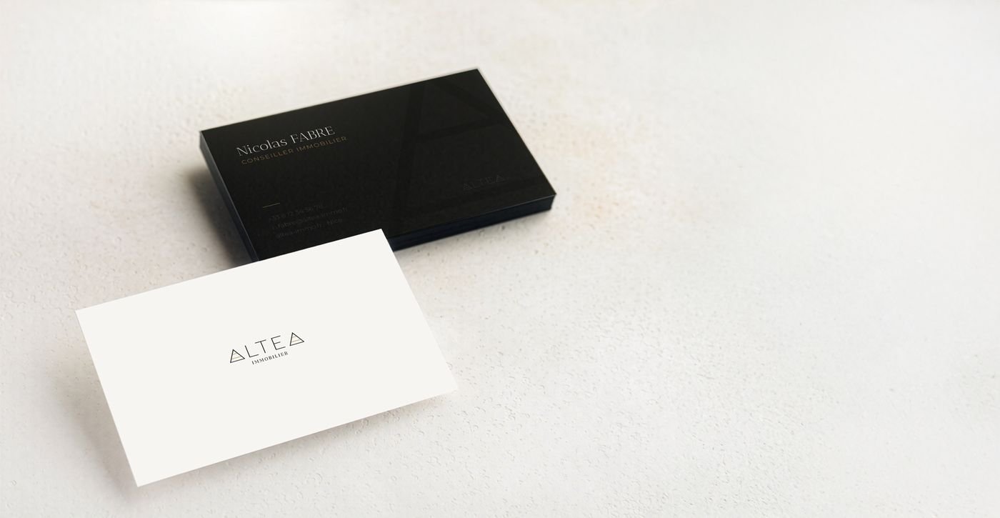 Cartes de visite ALTEA