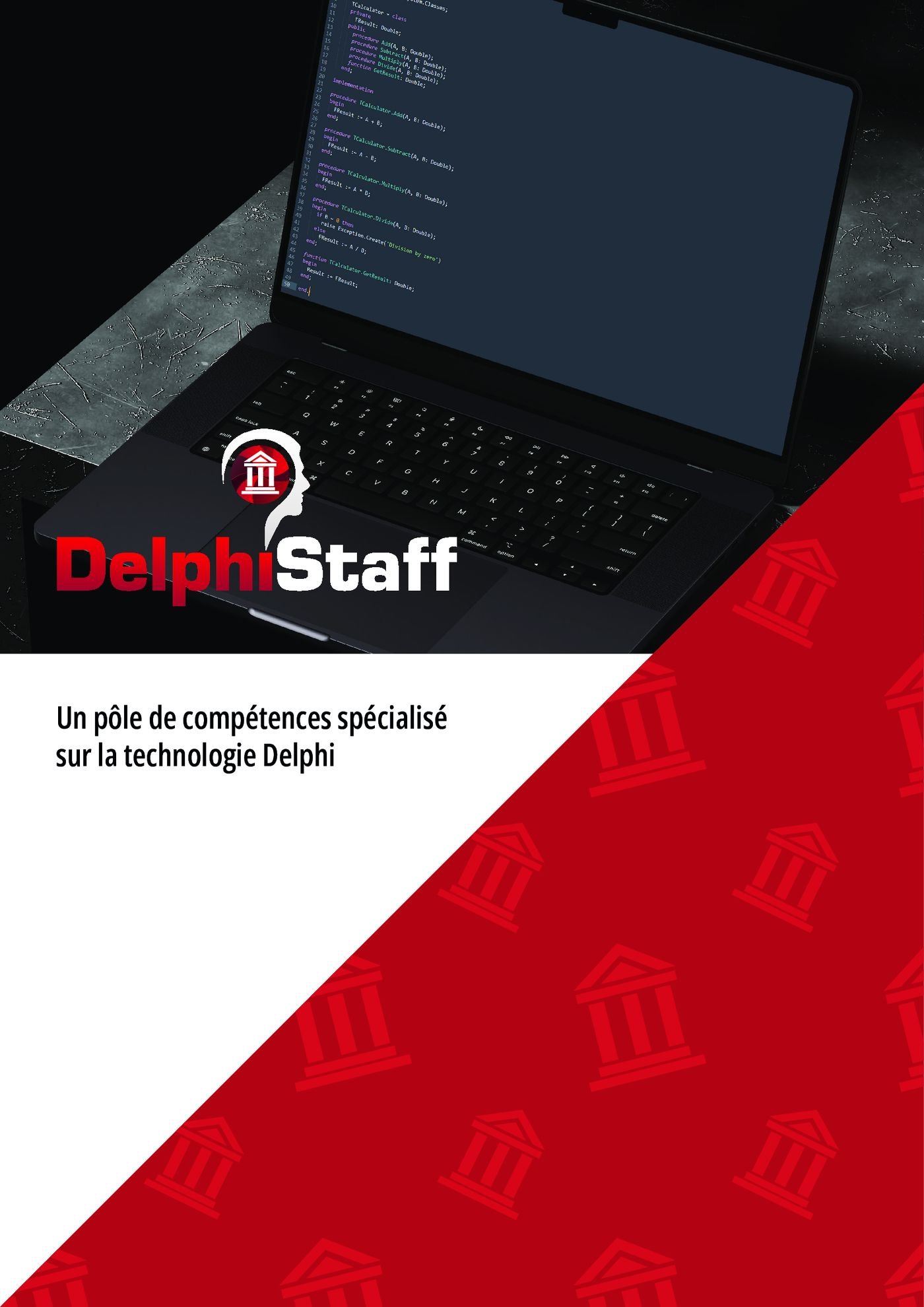 Couverture de la plaquette Delphi Staff