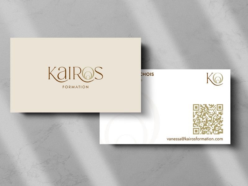 Cartes de visite Kairos Formation